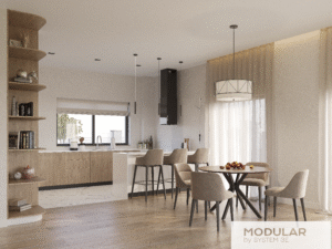 modular 88 kitchen & dining room